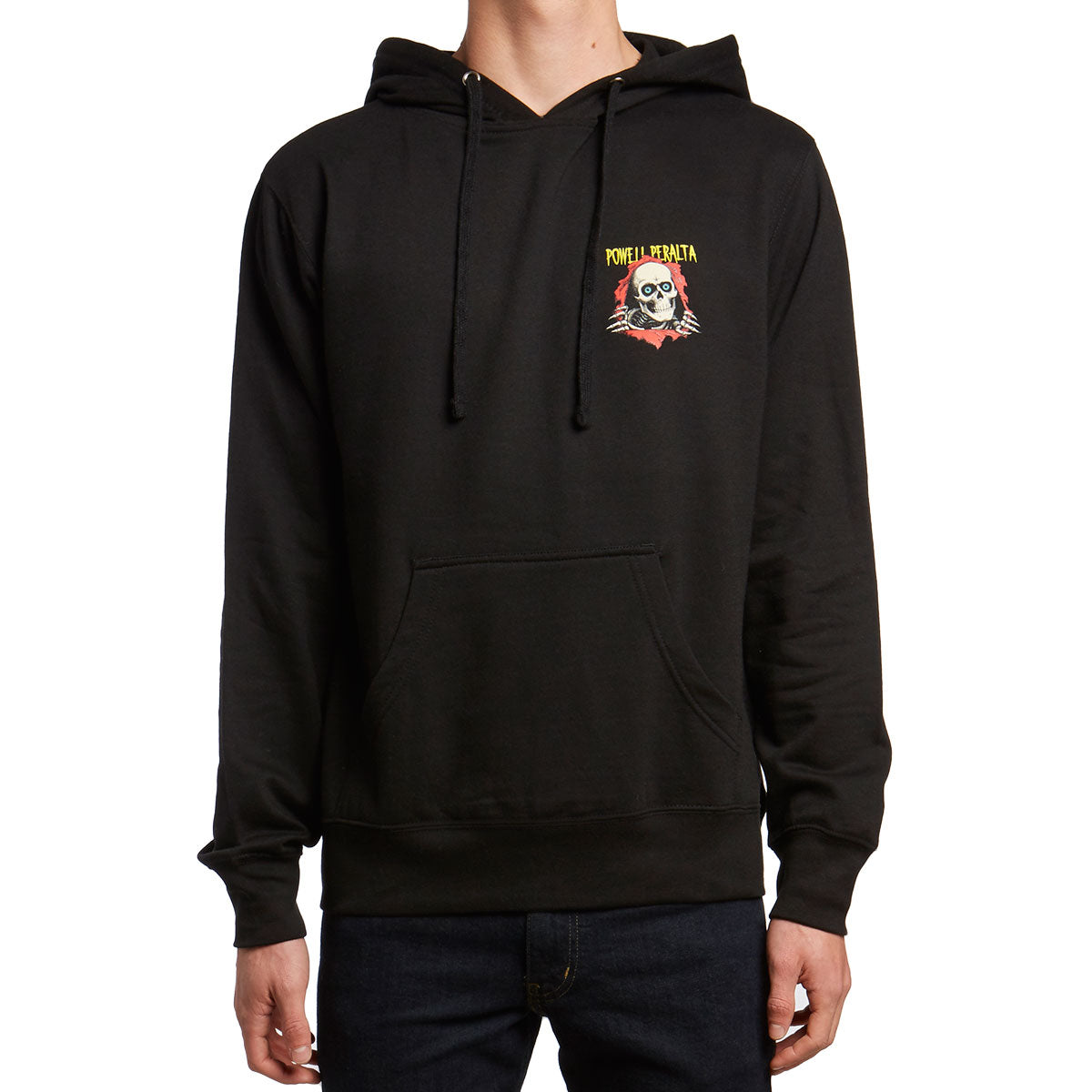 Bones Ripper Medium Weight Hoodie - Black